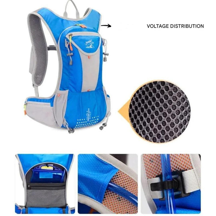 Lightweight, Waterproof & with Integrated Water Bladder - AquaPack-Blue-State of Style