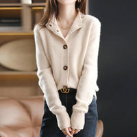 LinnekesVest | Warm Vest for Women | Cosy Sleeveless Jacket-Beige-S-State of Style