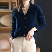 LinnekesVest | Warm Vest for Women | Cosy Sleeveless Jacket-Navy Blue-S-State of Style