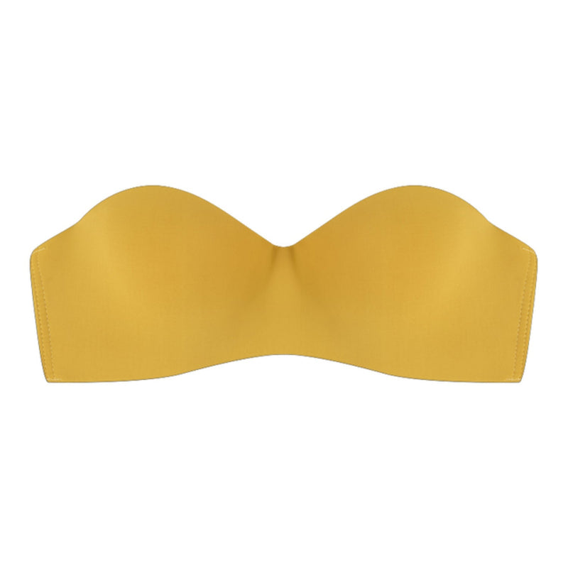 LittleBra | Women's Comfortable Strapless Bra-Yellow-10-A-State of Style