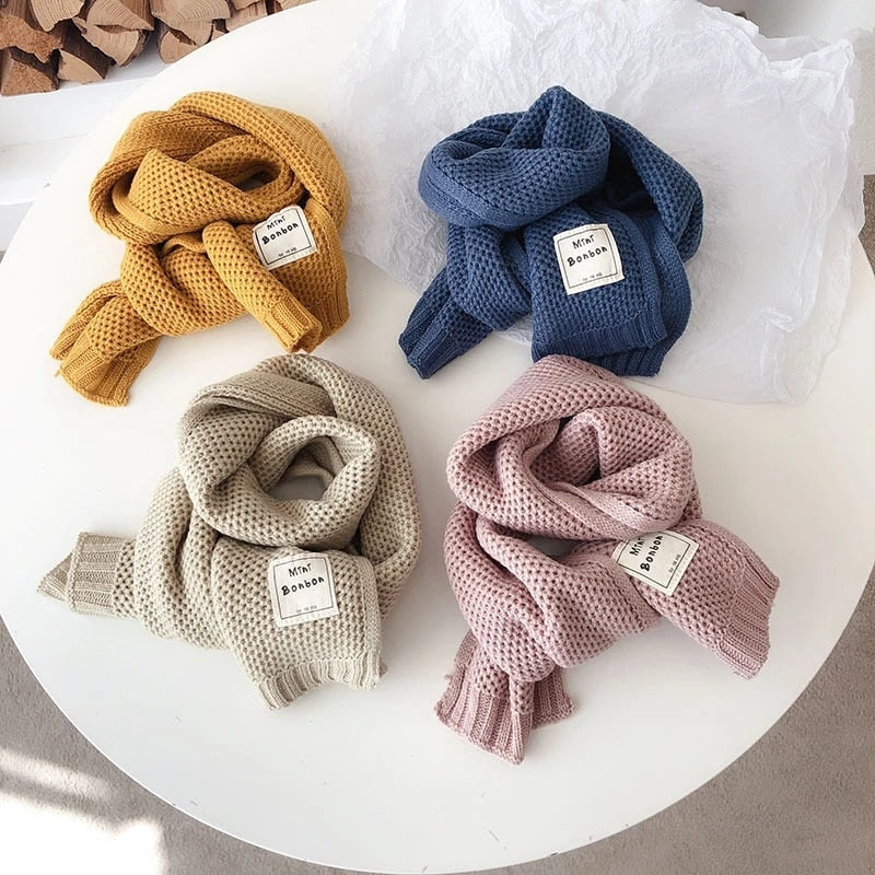 LittleScarf | Soft & Cosy Children's Scarf-Yellow-20x130cm-Suitable for ages 1-12-State of Style