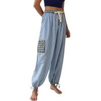 Liza Checkered Pyjama – Soft & Stylish Sleepwear for All Seasons-Blue-S-State of Style