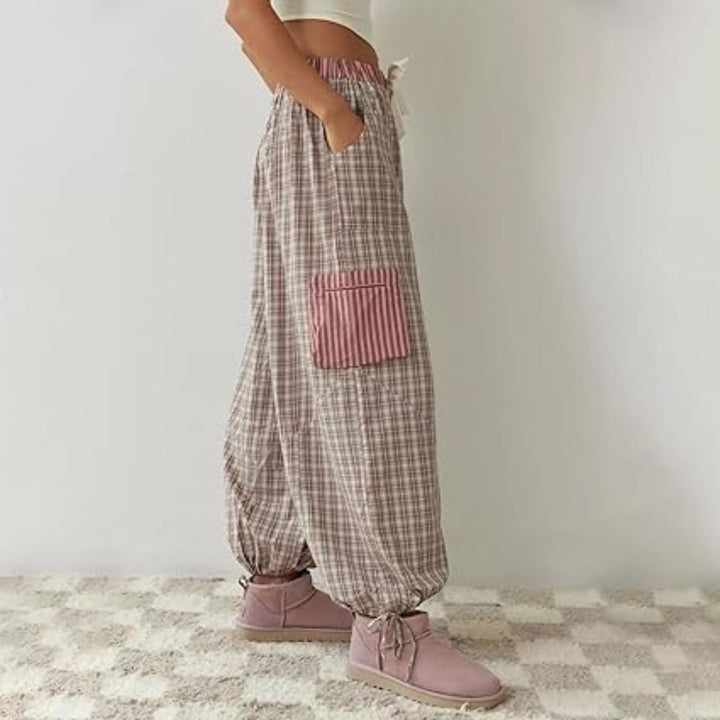 Liza Checkered Pyjama – Soft & Stylish Sleepwear for All Seasons-Blue-S-State of Style