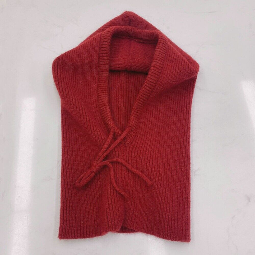 Liza Neck Warmer | Stylish & Versatile with a Practical Hoodie-Red-State of Style