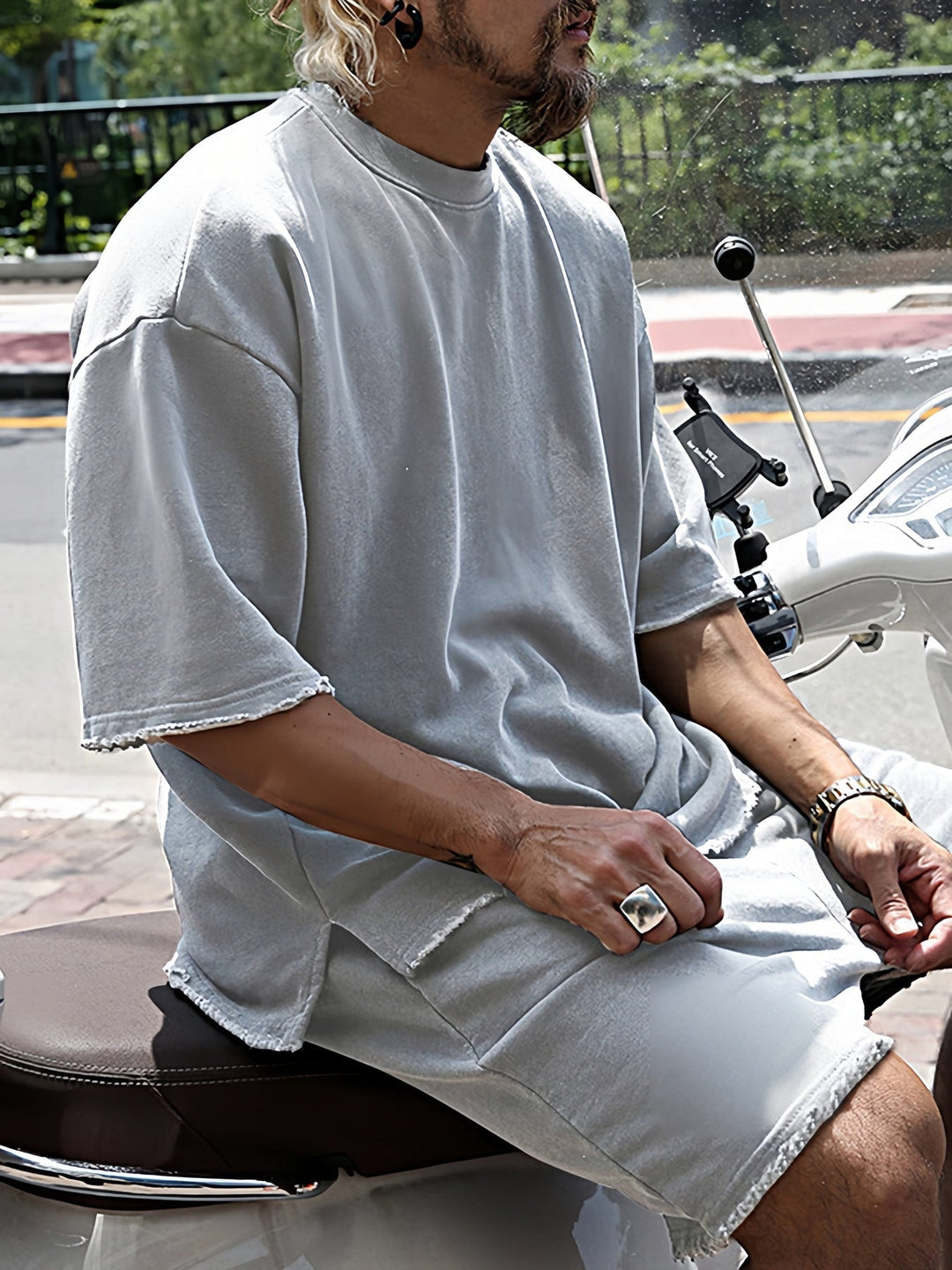 Locking leisure sports set for men – Farid-Black-M-State of Style