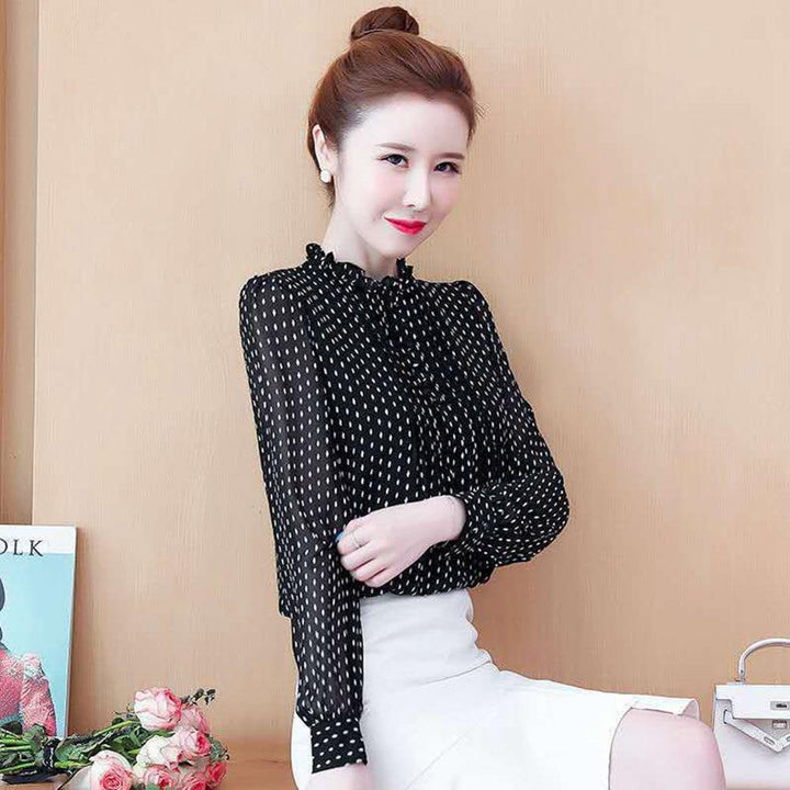 LoesjesBlouse | Women's Elegant & Versatile Blouse-Black-XXS-State of Style