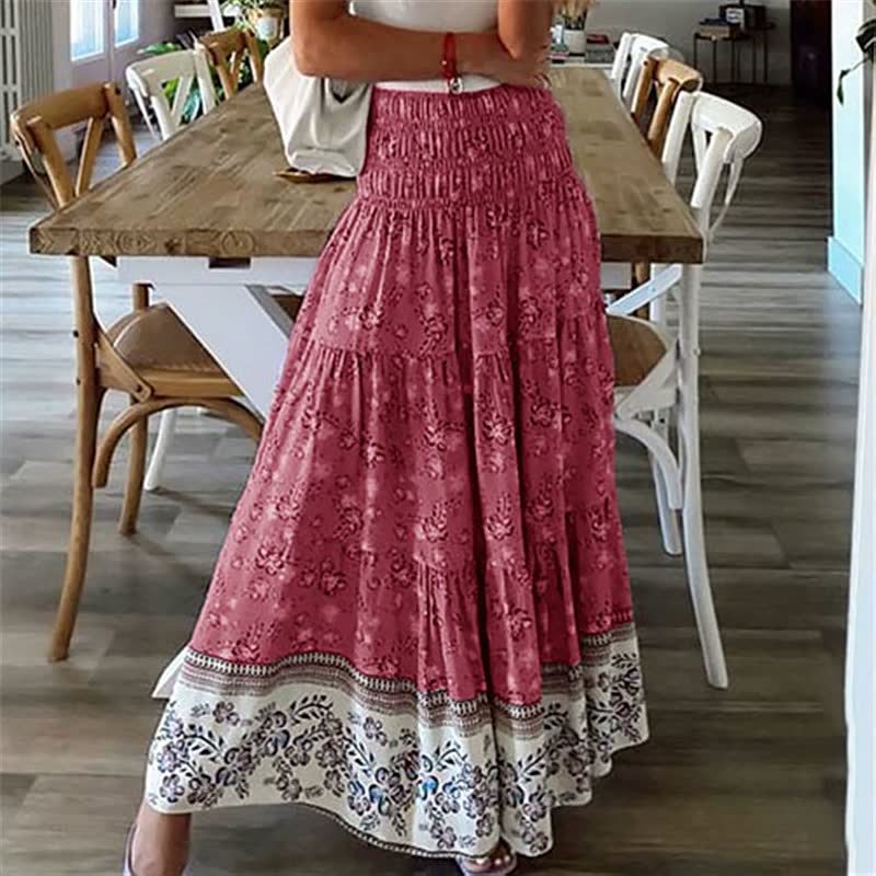 LongSkirt | Women's Elegant & Versatile Skirt-Blue-S-State of Style