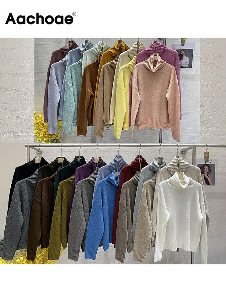 LongSweater | Women's Cosy & Stylish Knit Sweater-Apricot-One size fits all-State of Style