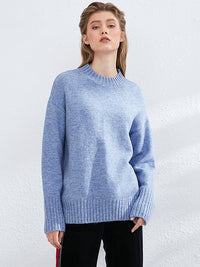 LongSweater | Women's Cosy & Stylish Knit Sweater-Blue-One size fits all-State of Style