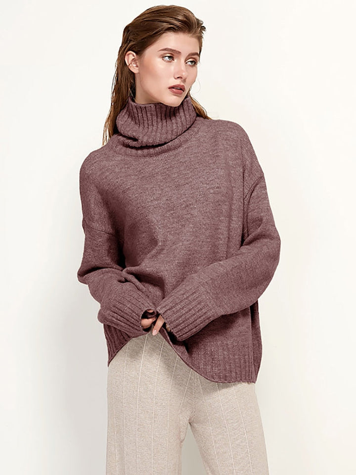 LongSweater | Women's Cosy & Stylish Knit Sweater-Mocha-One size fits all-State of Style