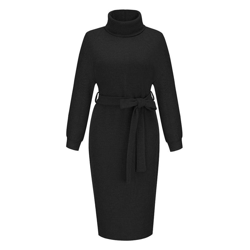 LongSweater | Women's Cosy & Stylish Knitted Sweater-Black-S-State of Style