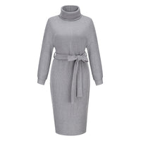 LongSweater | Women's Cosy & Stylish Knitted Sweater-Grey-S-State of Style