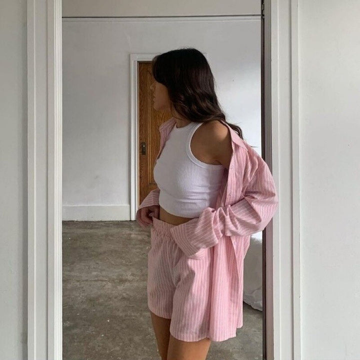 LoosePyjamas | Women's Soft & Comfortable Sleepwear-Red-S-State of Style