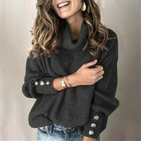 Ladies' Sweater with Buttons – Yara