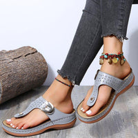 Lotte - Orthopedische Elegante Grijze Sandalen-Grijs-34-State of Style