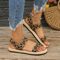 Lotte - Orthopedische Kleurrijke Bandjes Sandalen-Luipaardprint-36-State of Style