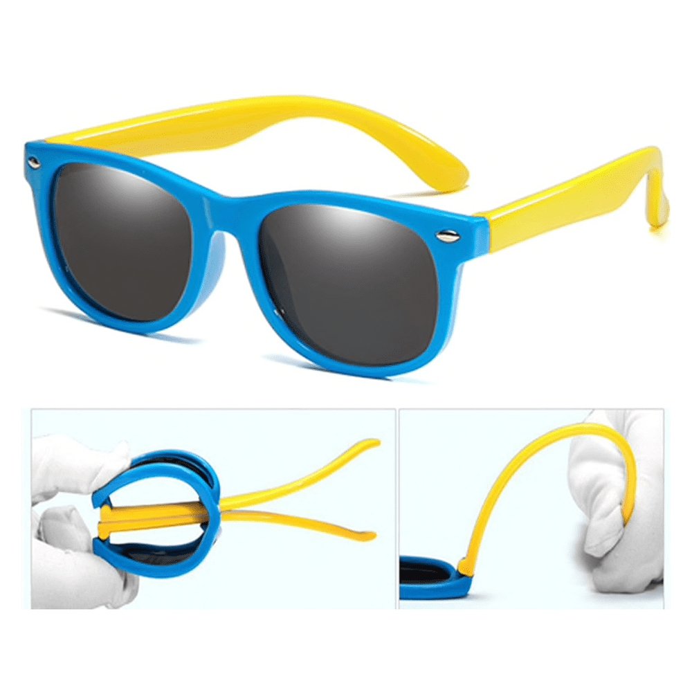 Children's UV400 sunglasses, flexible & shatterproof – Buy one, get one free – ages 3–8