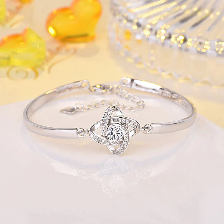Love Knot Bracelet | Elegant Women's Jewellery | Adjustable Chain-State of Style