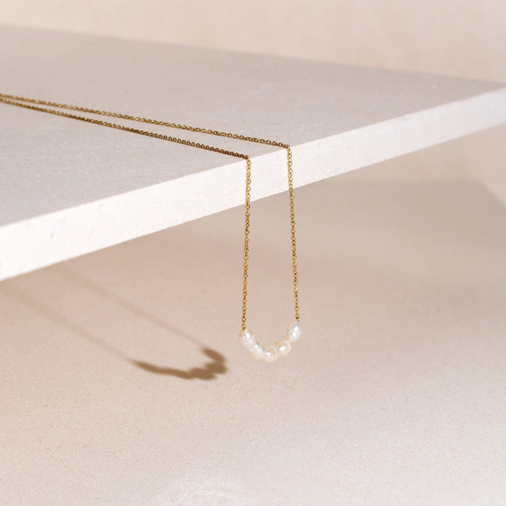 Lovely Necklace with Freshwater Pearls - Celina-State of Style