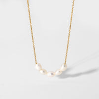 Lovely Necklace with Freshwater Pearls - Celina-State of Style