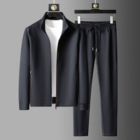 Lucas Premium Men's Tracksuit-Black-XS-State of Style