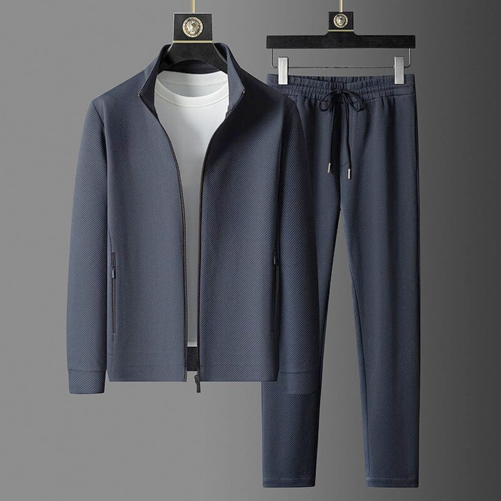 Lucas Premium Men's Tracksuit-Blue-XS-State of Style