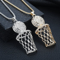 Lucia Necklace | Elegant Diamond Pendant Necklace-Silver-State of Style