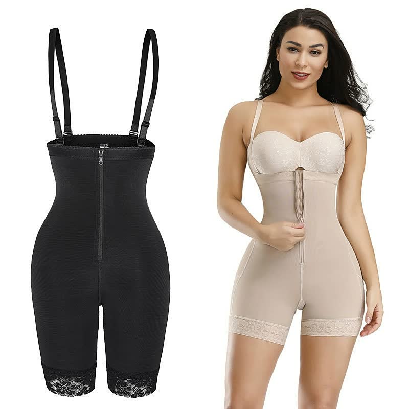 LuckyShape | Women's Seamless Sculpting Shapewear-Black-XS-State of Style