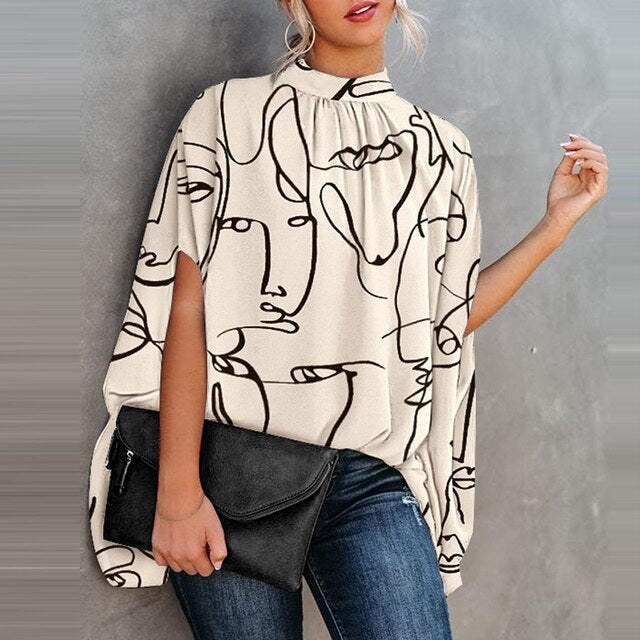 LucysBlouse | Women's Elegant & Versatile Blouse-Apricot-S-State of Style
