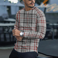LukesShirt | Men's Stylish Slim-Fit Sweater-Silver-XS-State of Style