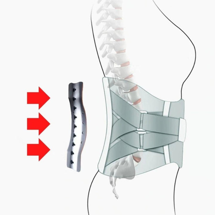 Lumbar Back Brace – Thijmen-Silver-S-State of Style