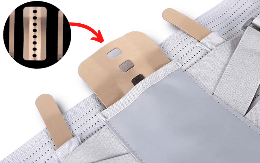 Lumbar Back Brace – Thijmen-Silver-S-State of Style