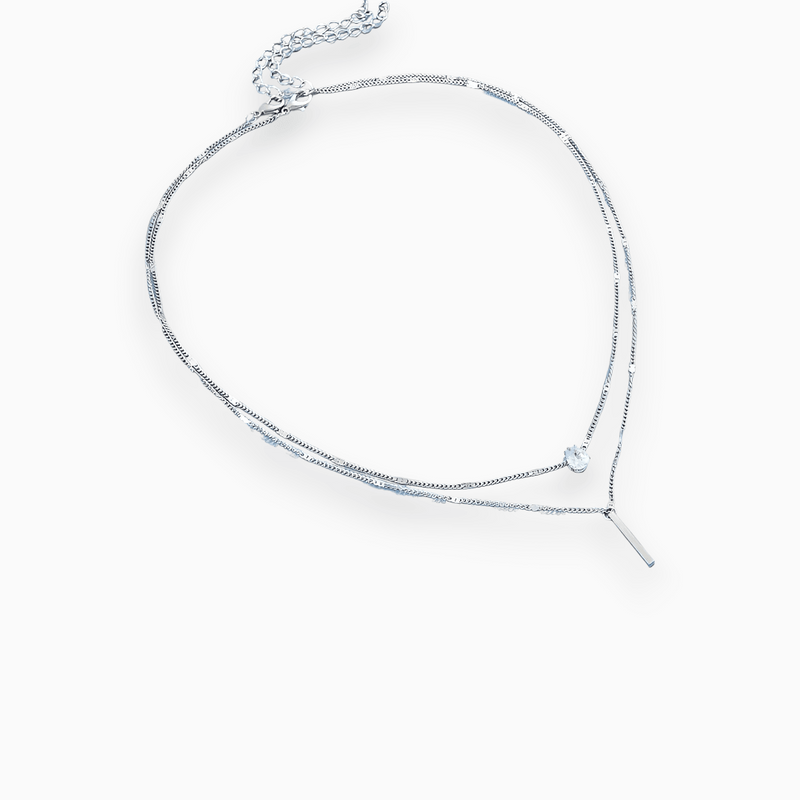 Luminous Grid Necklace - Lumia-Gold-State of Style