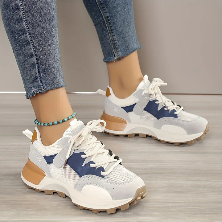 Luna Ademend Sports Trainers | Comfortable & Non-slip Design-Grey-3.5-State of Style