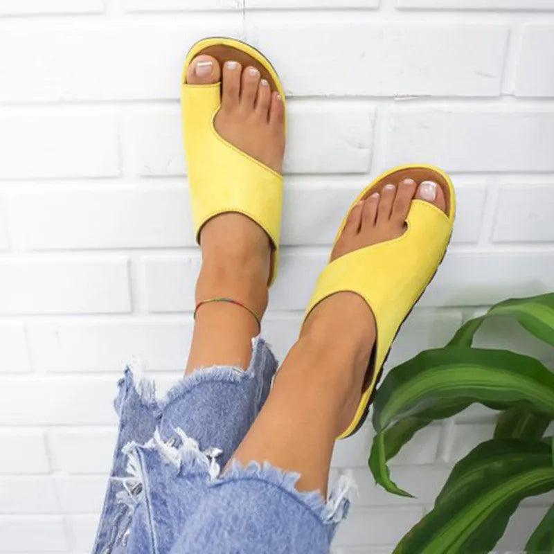 Luna - Orthopedische Zilveren Slippers-Grijs-35-State of Style