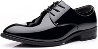 Luxe Comfortable Men’s Shoes – David-Black Lace-Up-7-State of Style