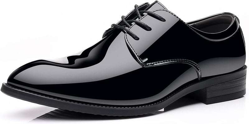 Luxe Comfortable Men’s Shoes – David-Black Lace-Up-7-State of Style