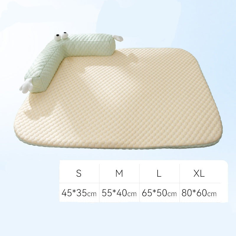 Luxe Dog Cooling Mat - ChillOut-S (45x35cm)-Beige-State of Style