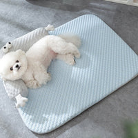Luxe Dog Cooling Mat - ChillOut-S (45x35cm)-Blue-State of Style
