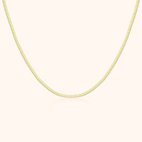 Luxe Flat Necklace - Elvira-Gold-State of Style