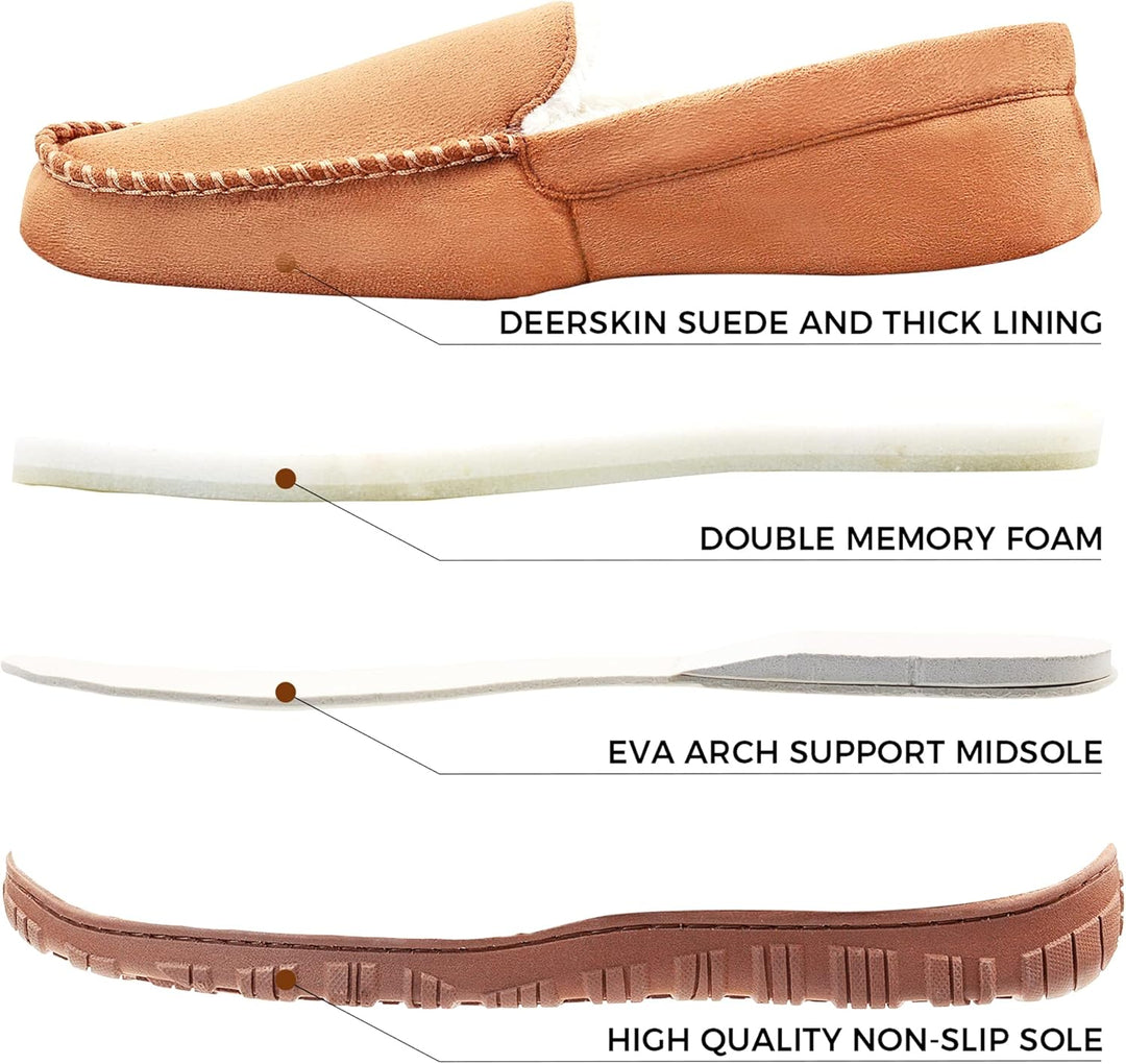 Luxe Men’s Moccasins - Lennox-Beige-7-State of Style