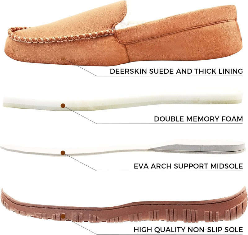 Luxe Men’s Moccasins - Lennox-Beige-7-State of Style