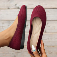 Luxe Orthopedic Ballet Flats - Alina-Red-5.0-State of Style