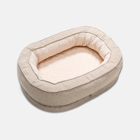 Luxe Orthopedic Dog Bed - OrthoDonut-M-Cream-State of Style