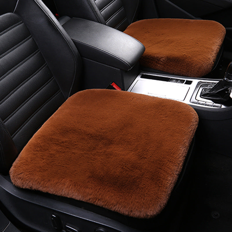 Luxe Sheepskin Cushion - Lara-Front seat-Brown-State of Style