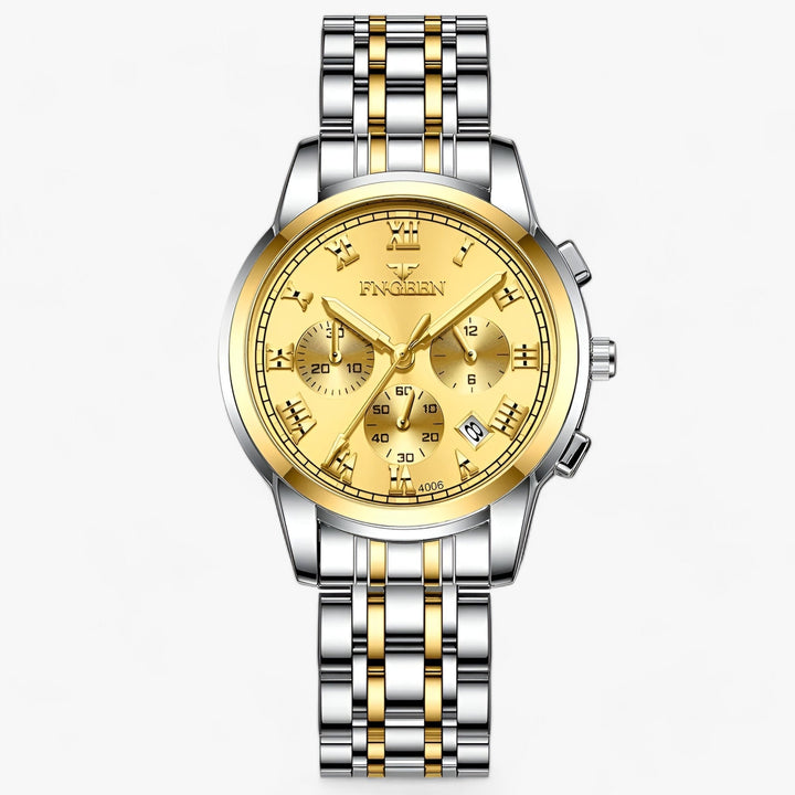 Luxe Titanium Women’s Watch – Clémence-Gold-State of Style