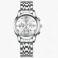 Luxe Titanium Women’s Watch – Clémence-Silver-State of Style