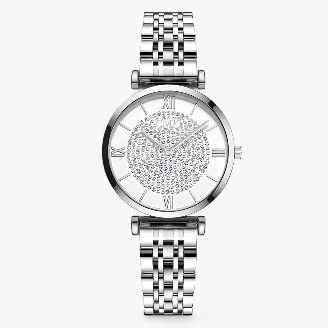 Luxe Titanium Women's Watch - Liana-Silver-State of Style
