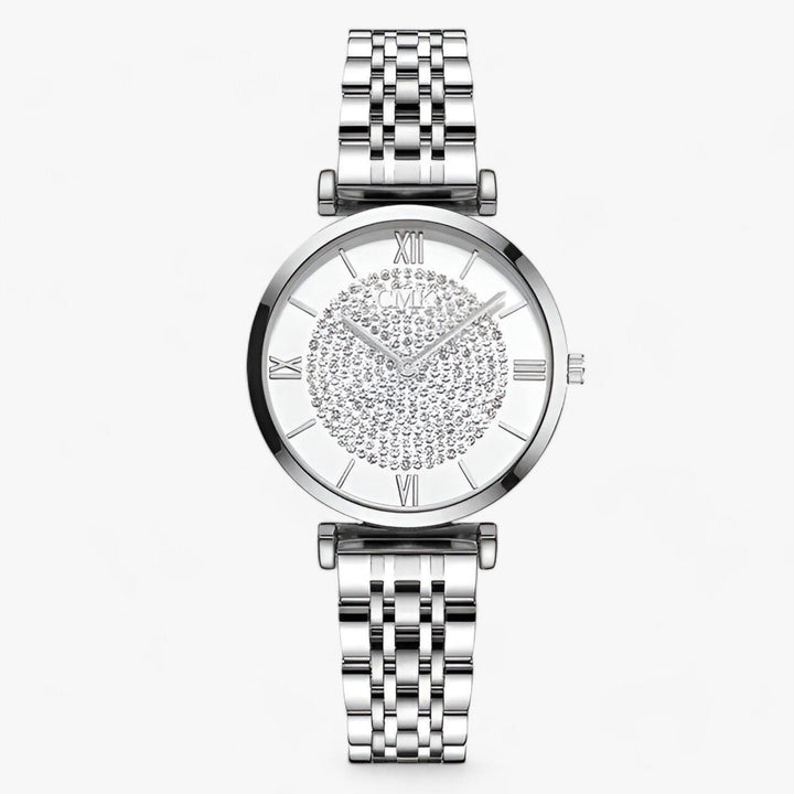 Luxe Titanium Women's Watch - Liana-Silver-State of Style