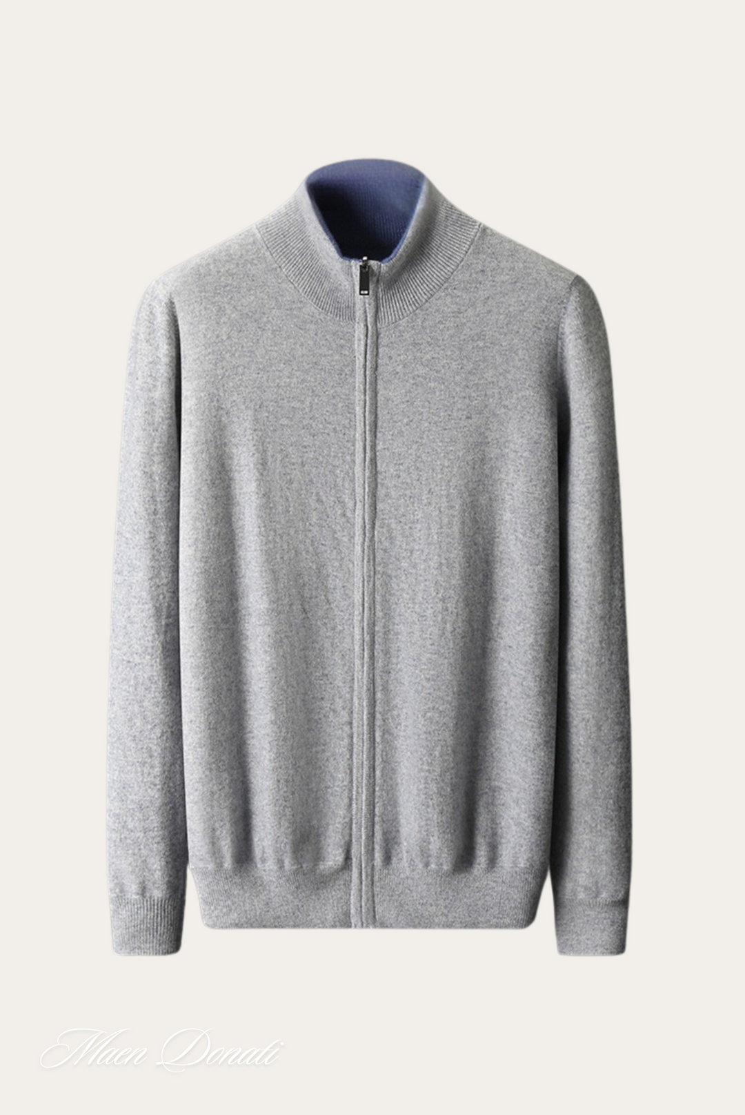 Luxe Warm Cashmere Vest for Men - Rowan-Grey-S-State of Style